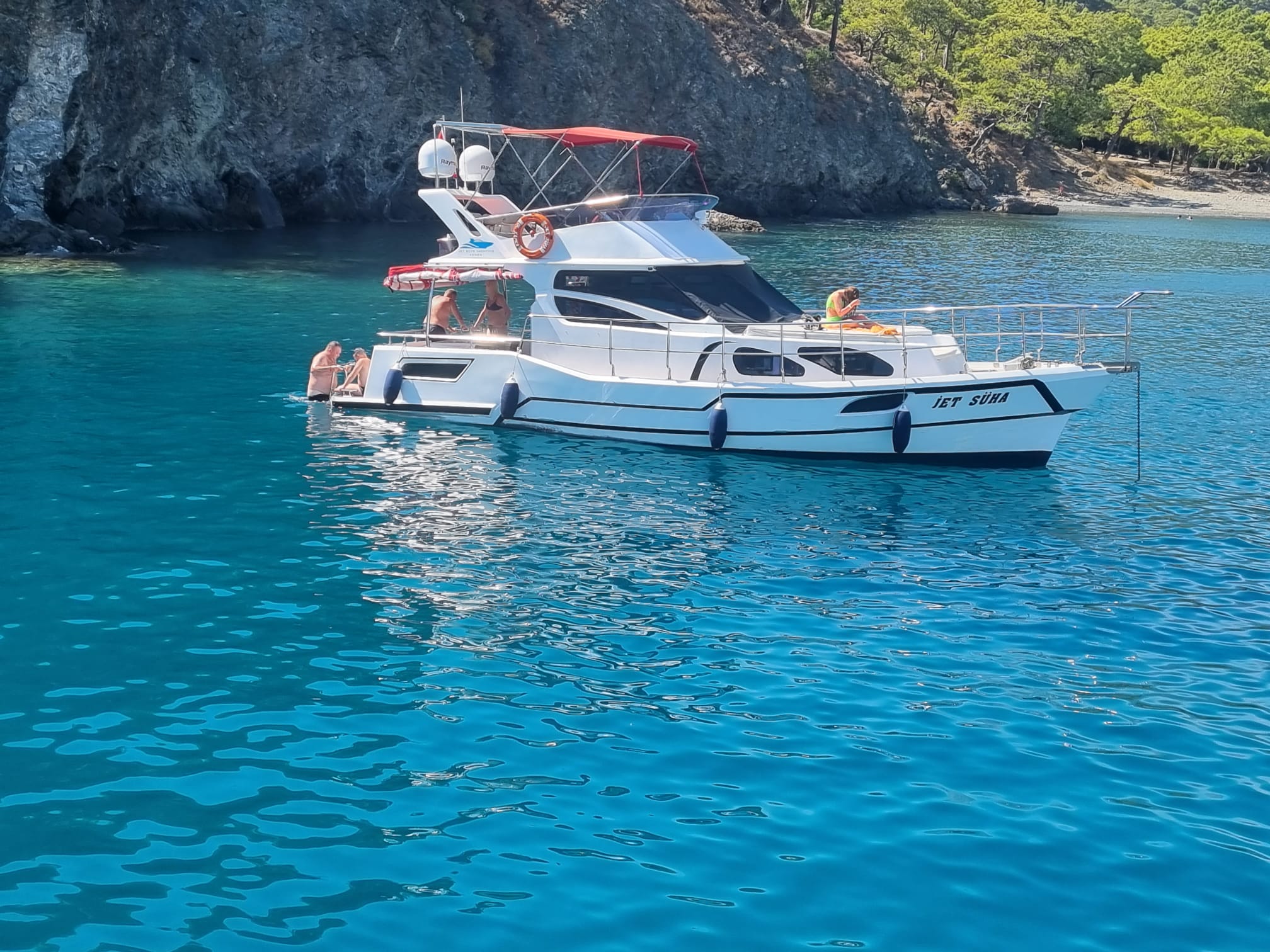 Kemer'de özel yat